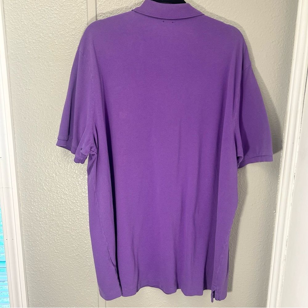 Polo Ralph Lauren Men’s Classic Fit Purple Polo Shirt- Size XXL - Picture 10 of 15